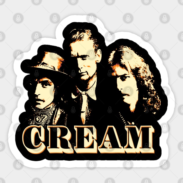 Cream Sticker by MichaelaGrove